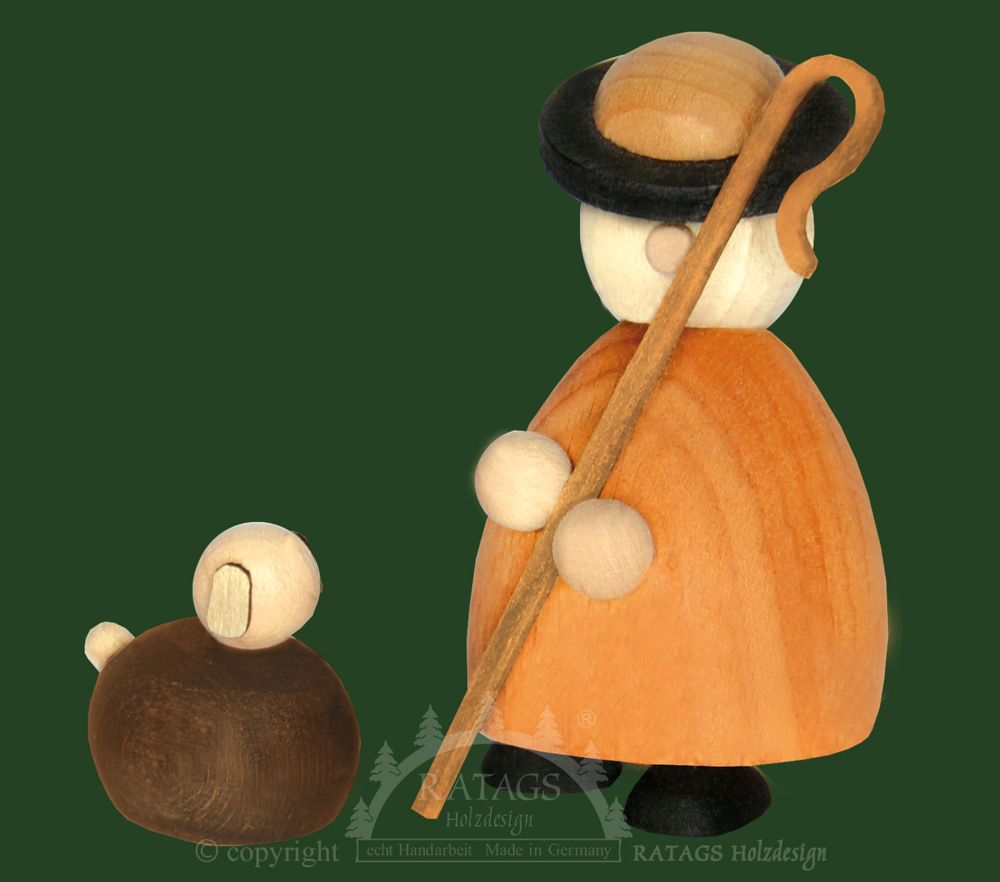 Molli figure, Junge Linie Shepherd with sheep in a set