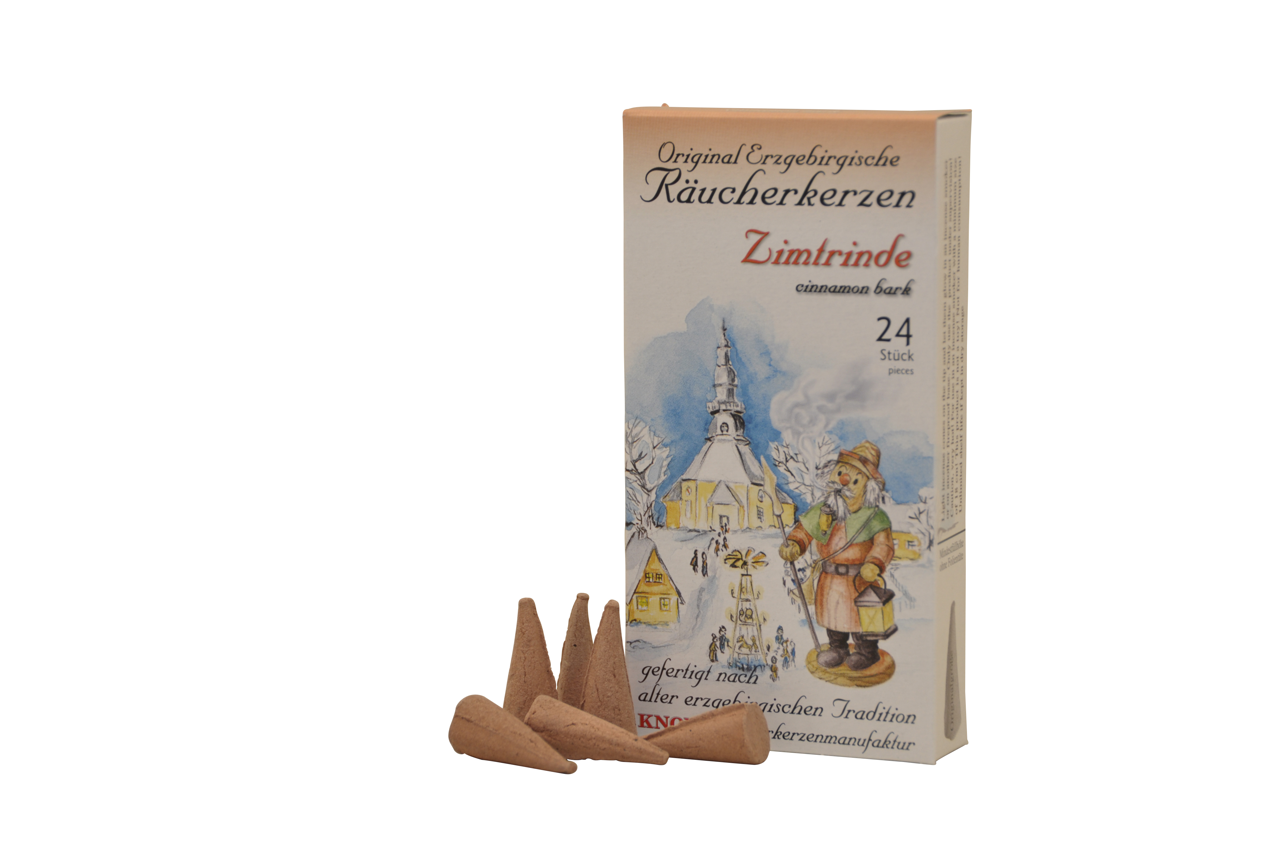 KNOX Original erzgeb. Räucherkerzen Zimtrinde