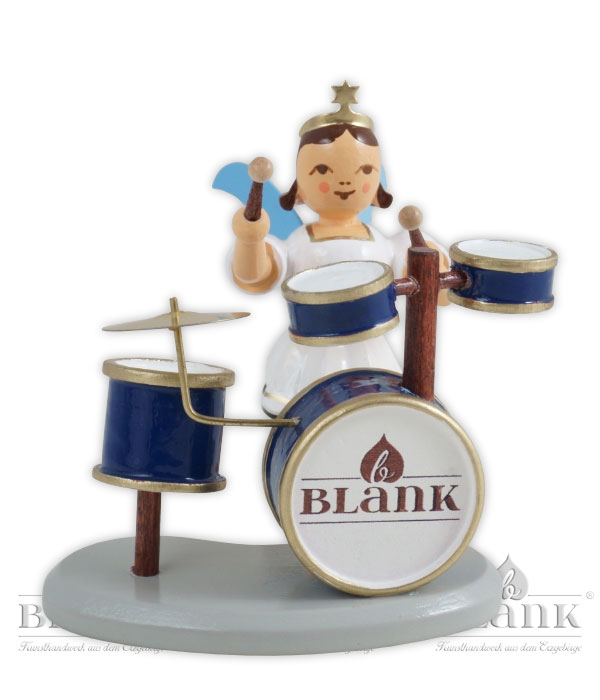 ドラムを演奏する天使