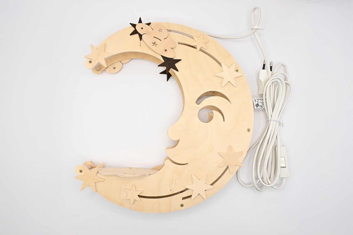 FB bel., ange lunaire 2, debout, 12 cm