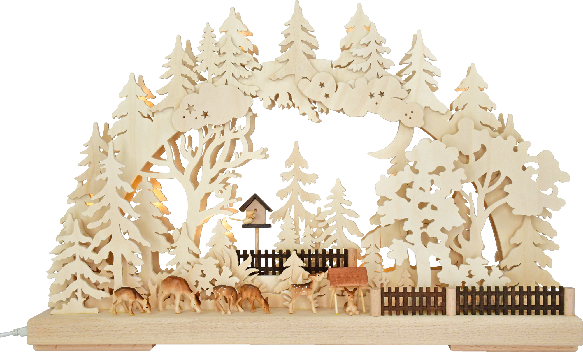 3D-Schwibbogen kl., Auf Futtersuche