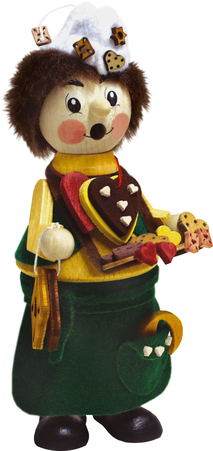 Funny fellow, gingerbread baker