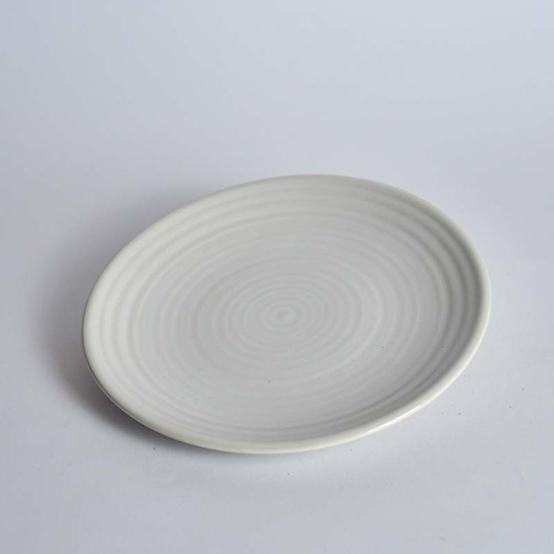 Teller Jonah, D 23 cm, Steingut beige