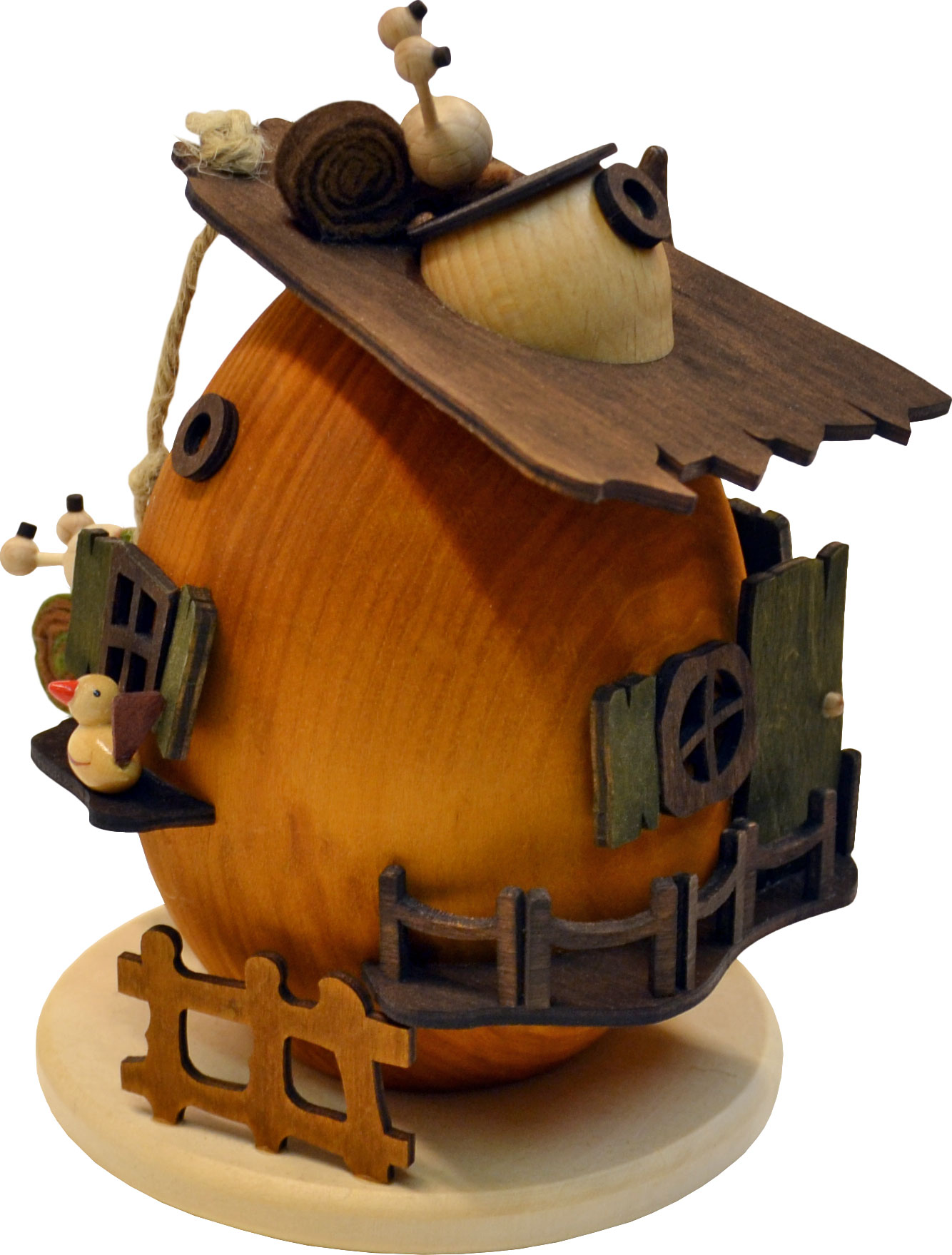 Incense house, snail shell