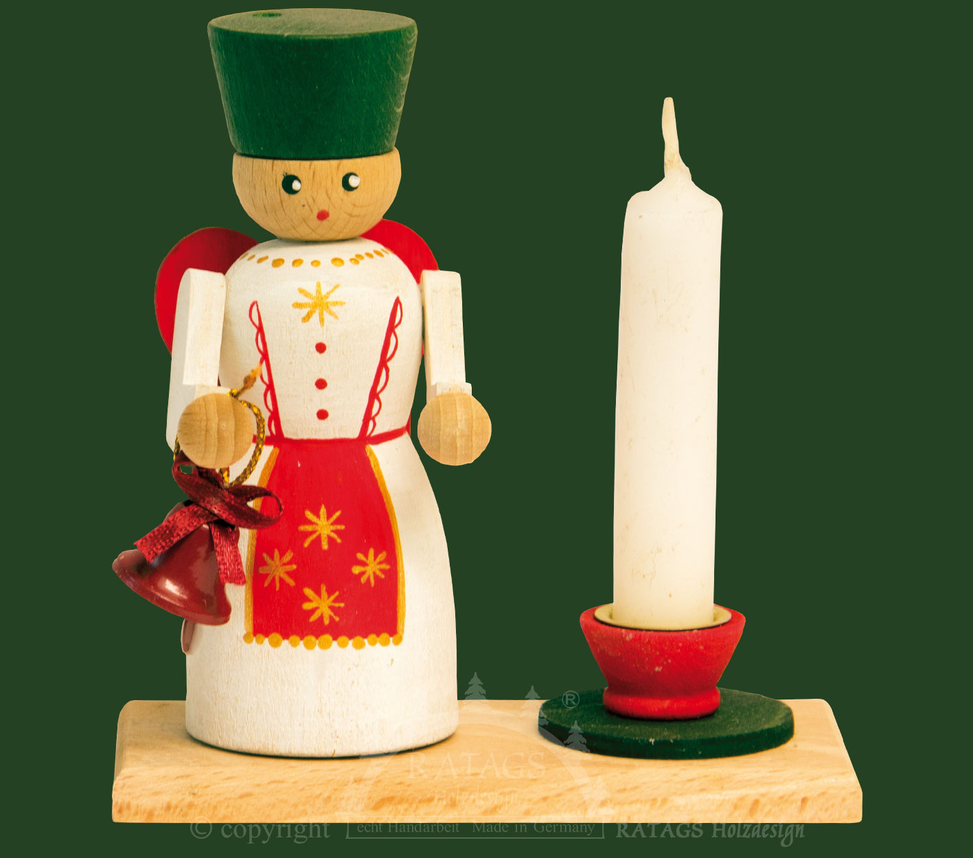 Candle holders for crafting, angels