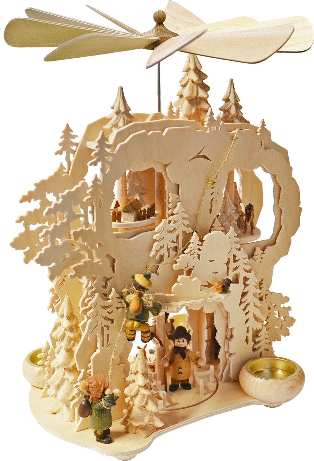 Πυραμίδα με γρανάζια, ορειβάτης