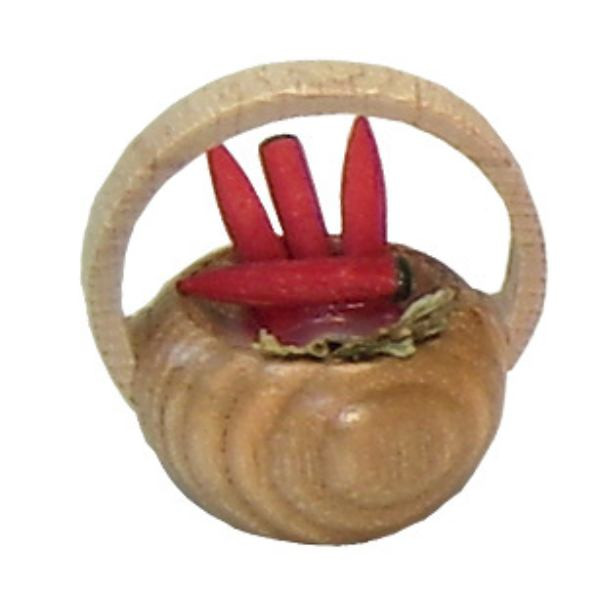 Basket with carrots and hay Price per 1 piece