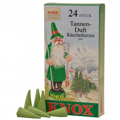 KNOX incense cones – fir tree, 24 per pack