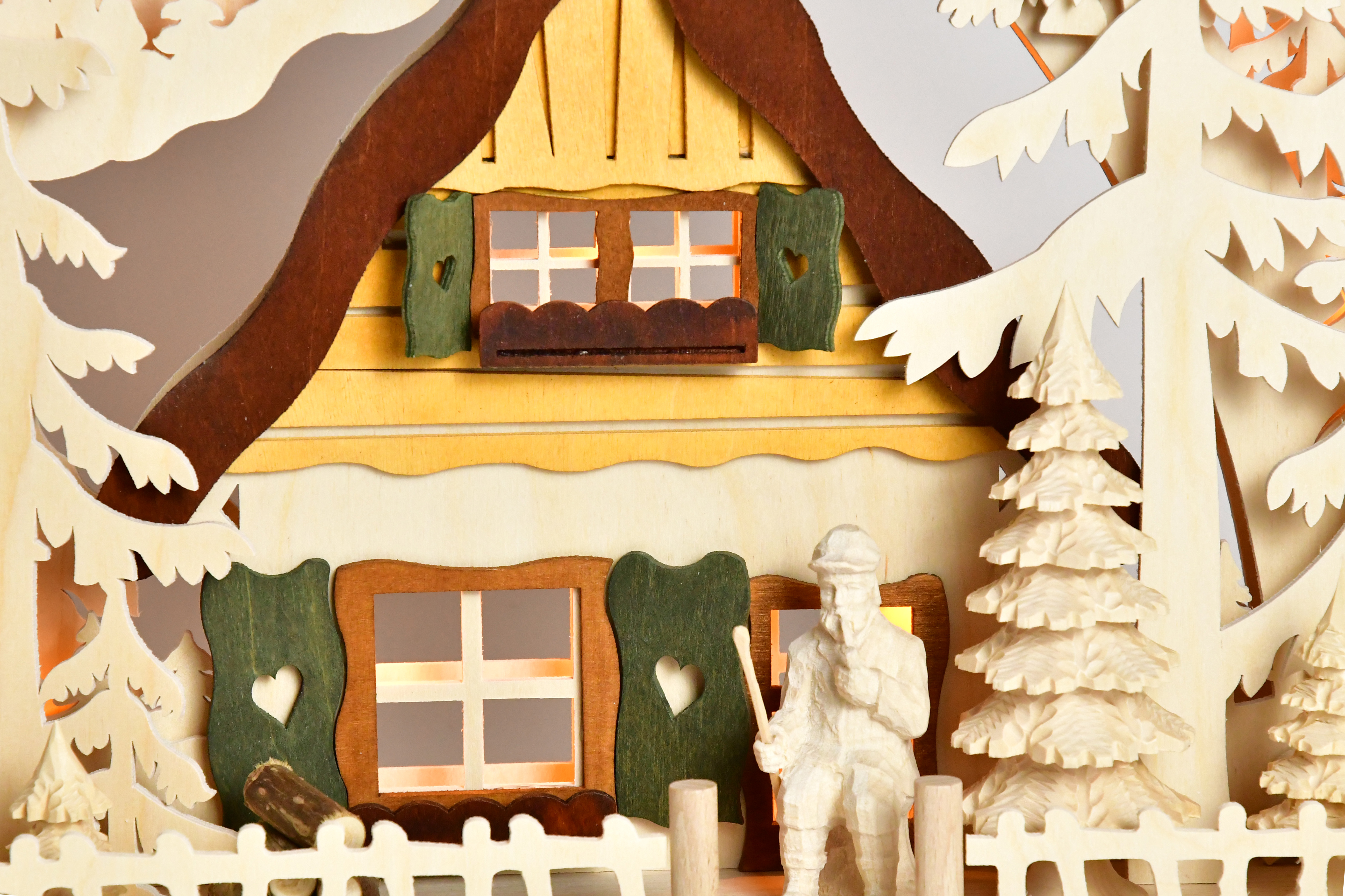 3D-Schwibbogen groß, Ruhepause