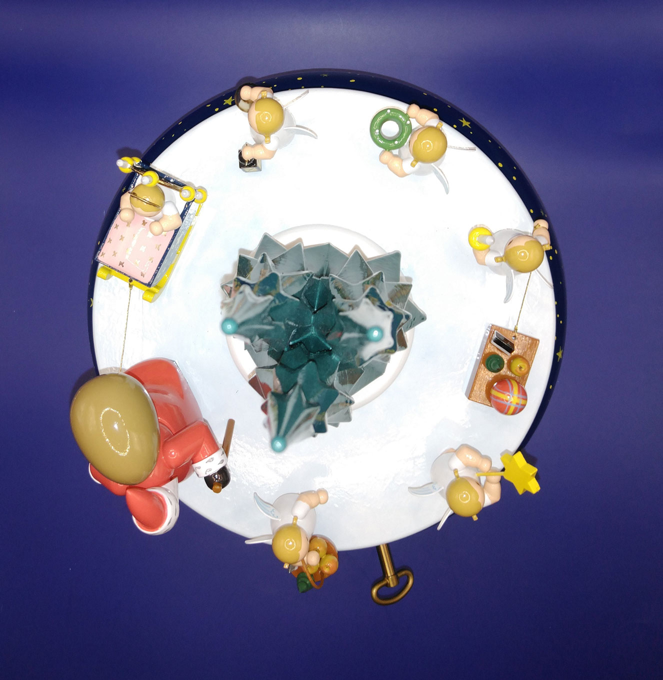 Spieldose Weihnachtszug b) O du fröhliche ......