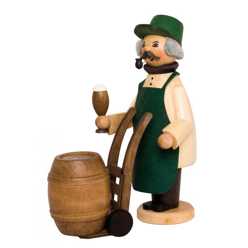 Rauchmänner, Bierfahrer natur ca. 17 cm