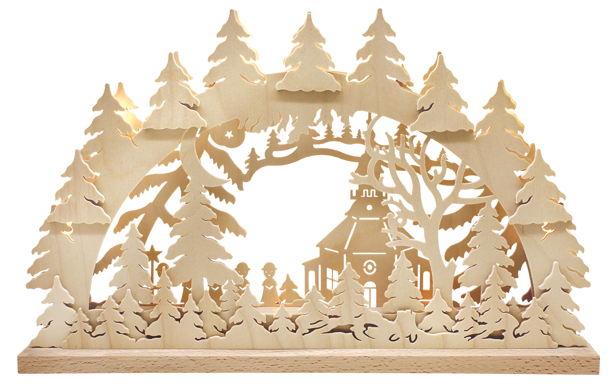 Liten lysbue, Seiffener kirke