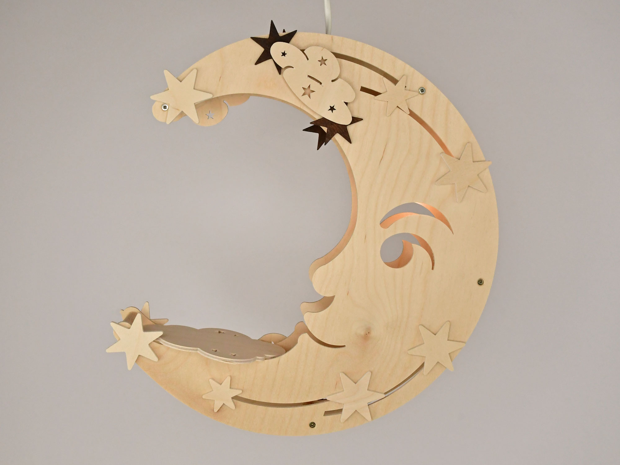 FB bel., ange lunaire 2, debout, 12 cm