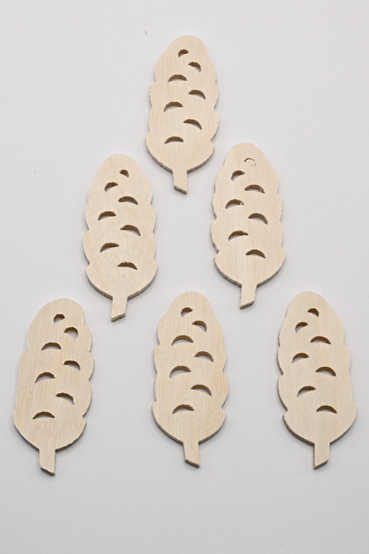 6er set Zapfen, Höhe 2,5 cm