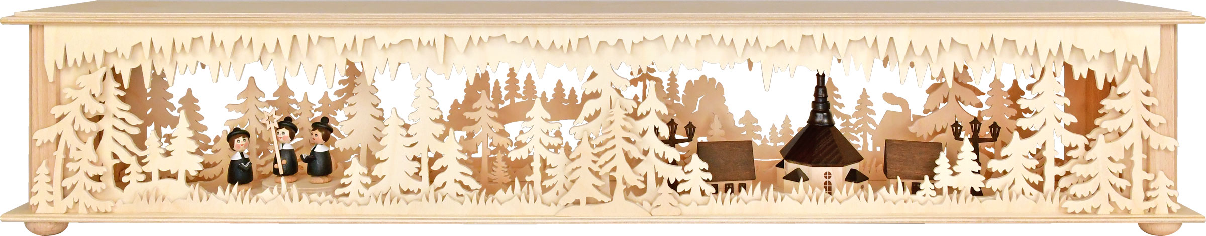 Large room light, mountains, Seiffen church