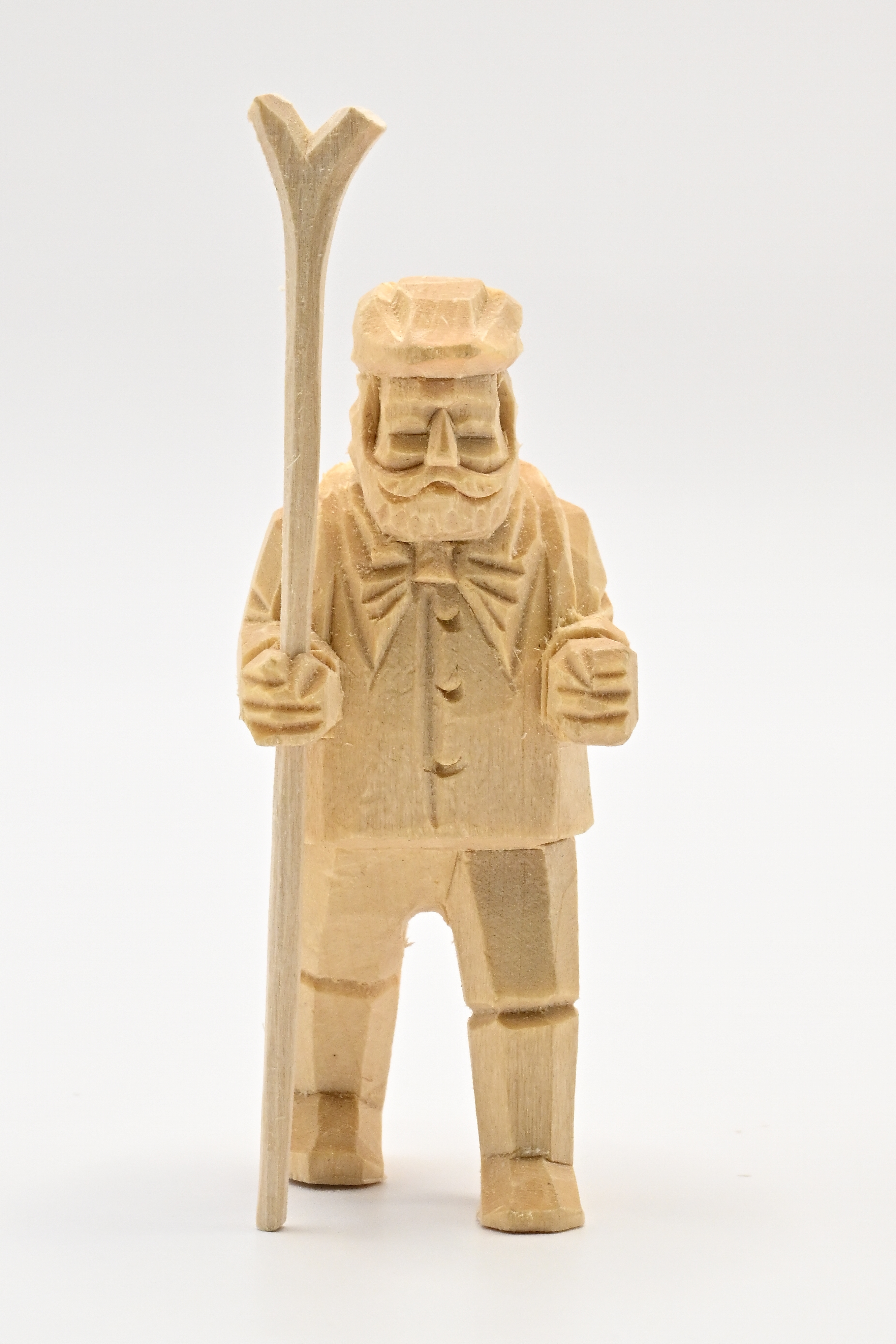 Wanderer, Rucksack, Stock, grob gesch. 60mm