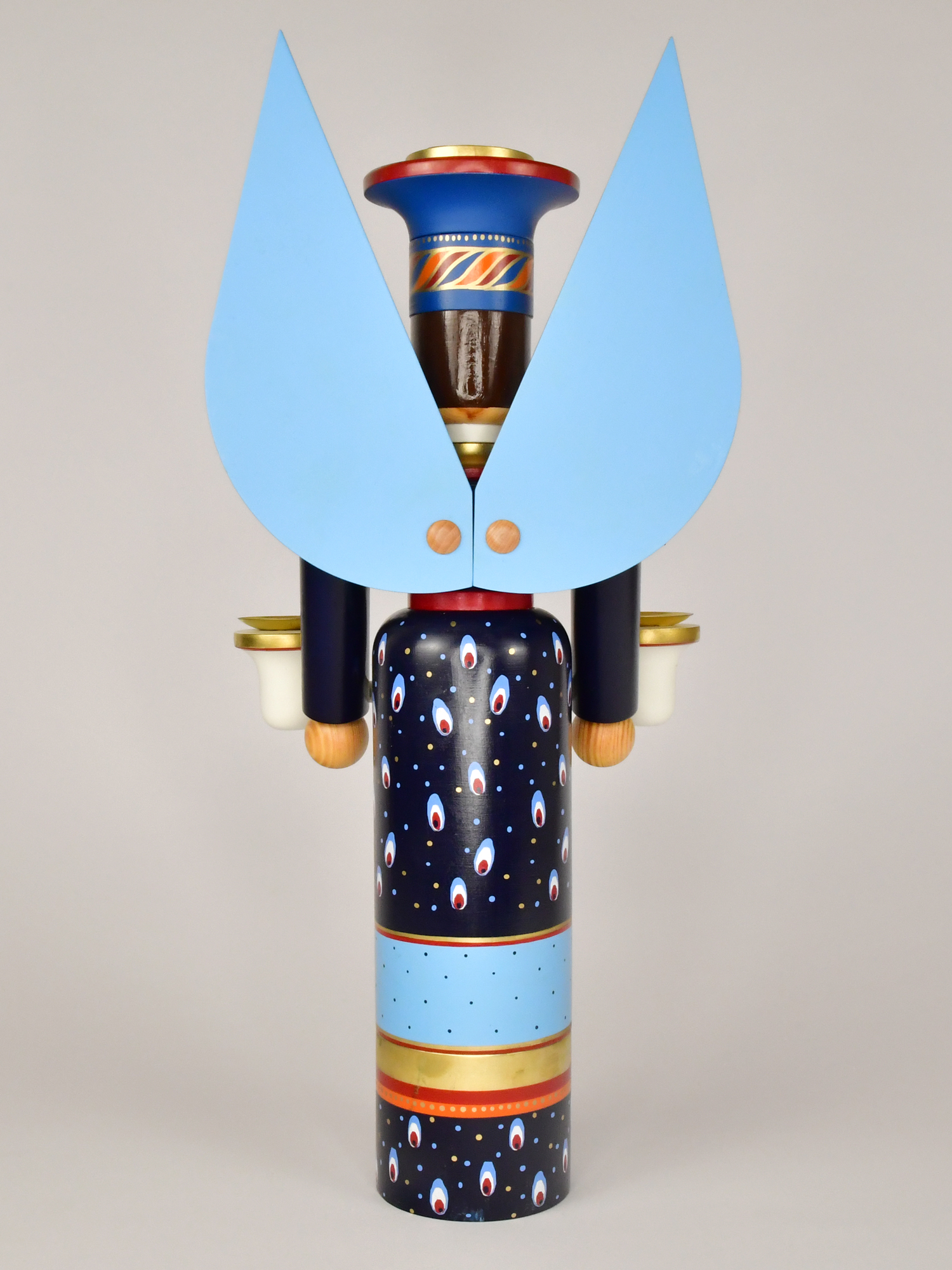 Angel, blue, B-grade, paint damage to headgear