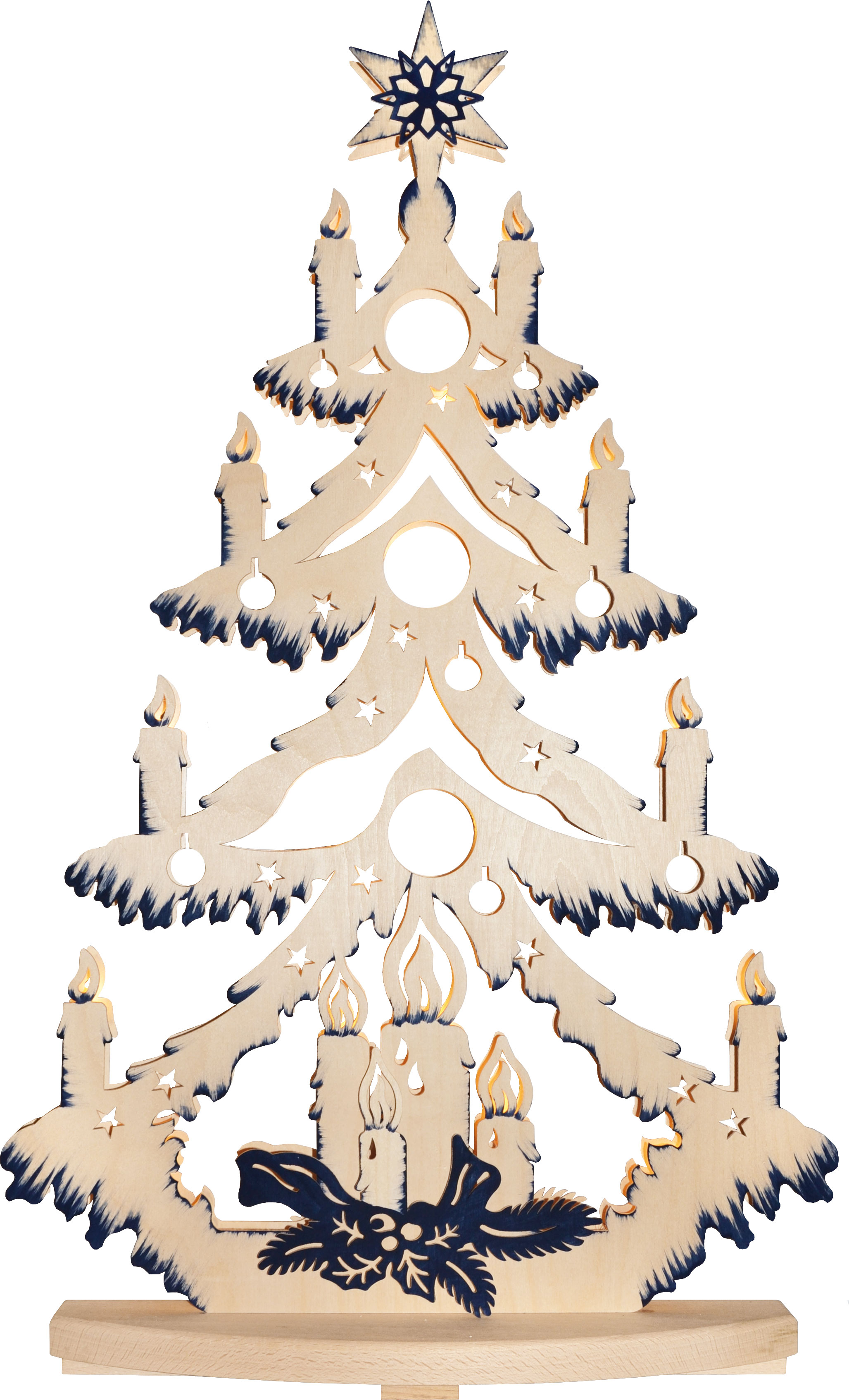 Large fir tree, blue shaded, Bürgeltanne