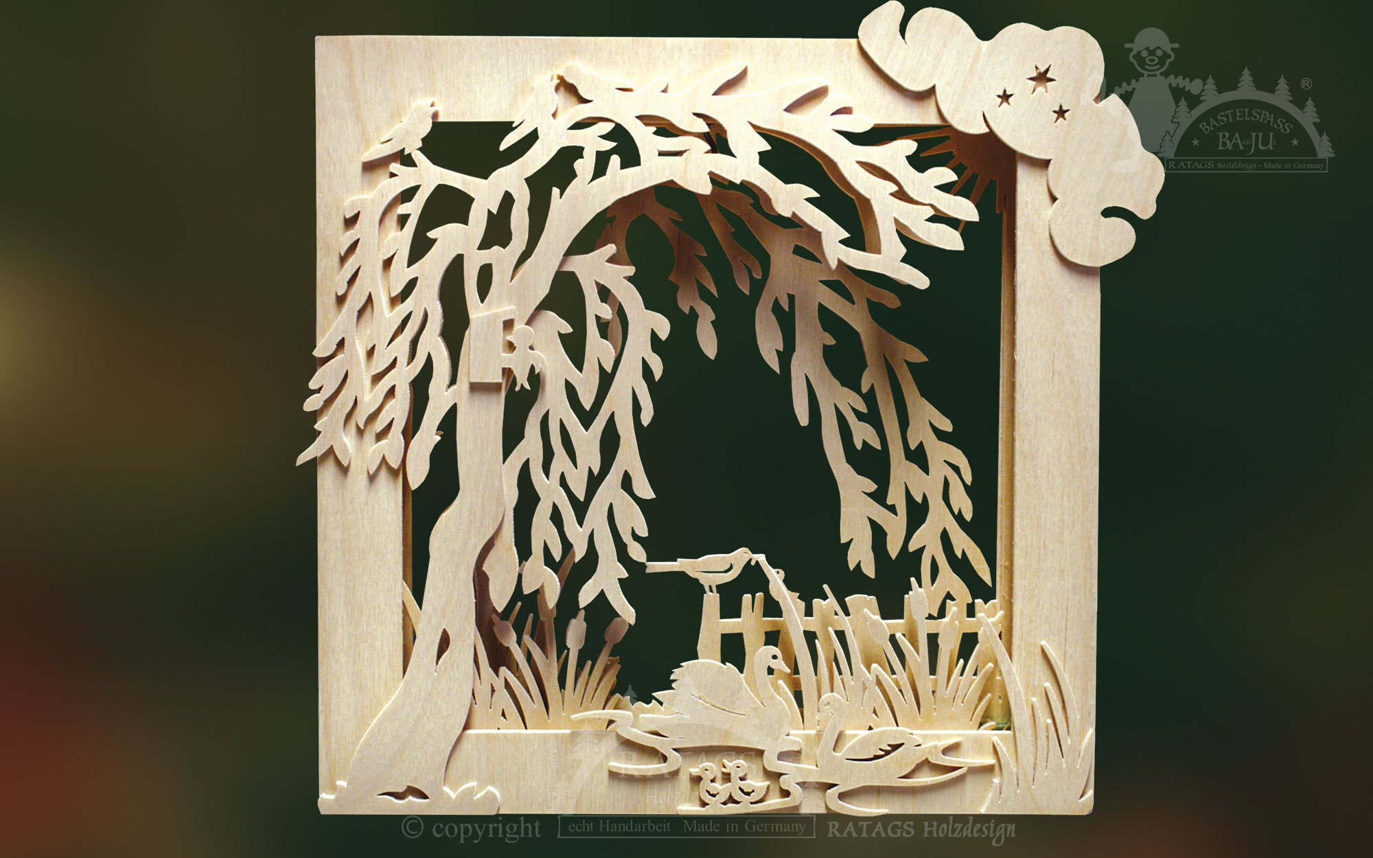 Molduras 3D para artesanato, primavera