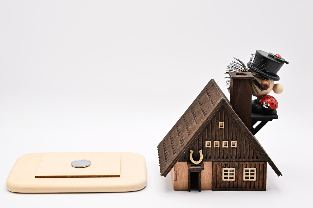 Incense house, lucky house with lucky rat