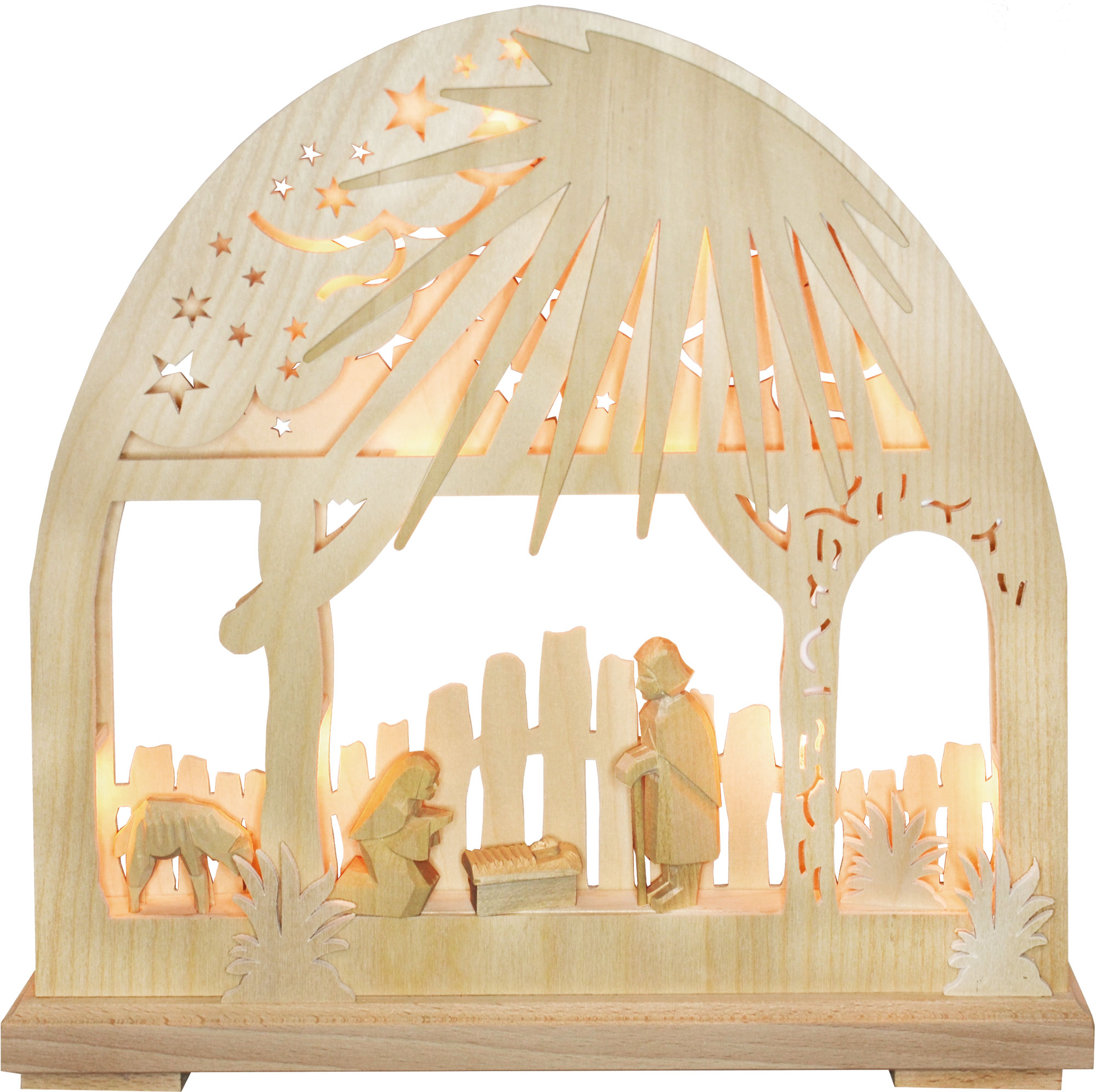 Arc lumineux à bricoler, petit, crèche