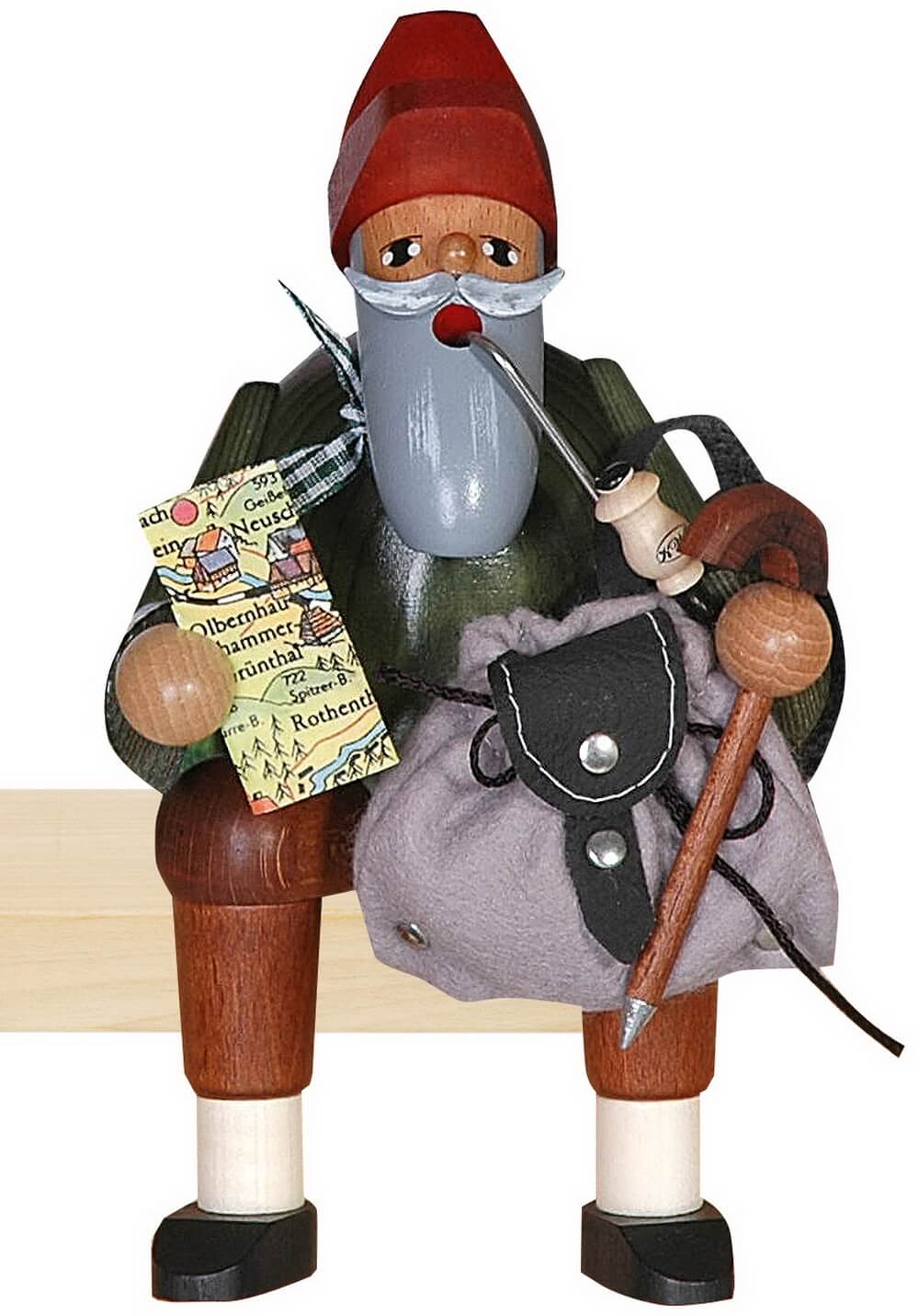 Kantenhocker Wandersmann Räuchermann