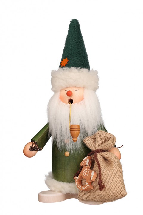 Räuchermännchen, Schlafmütze, grün Räuchermännchen, Schlafmütze, grün