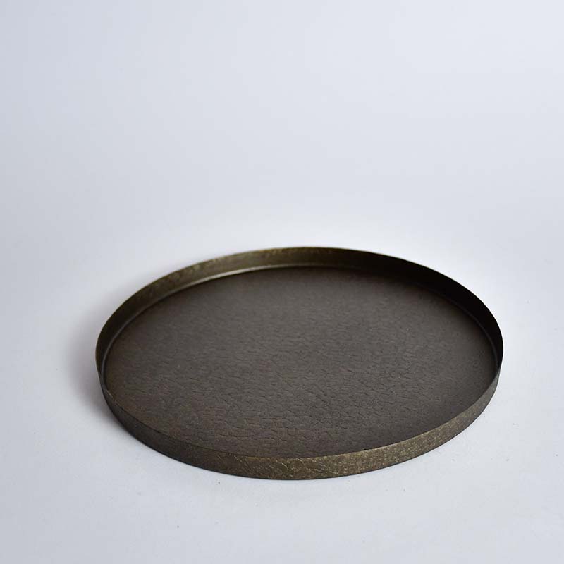 Plate magnet 20, metal brown