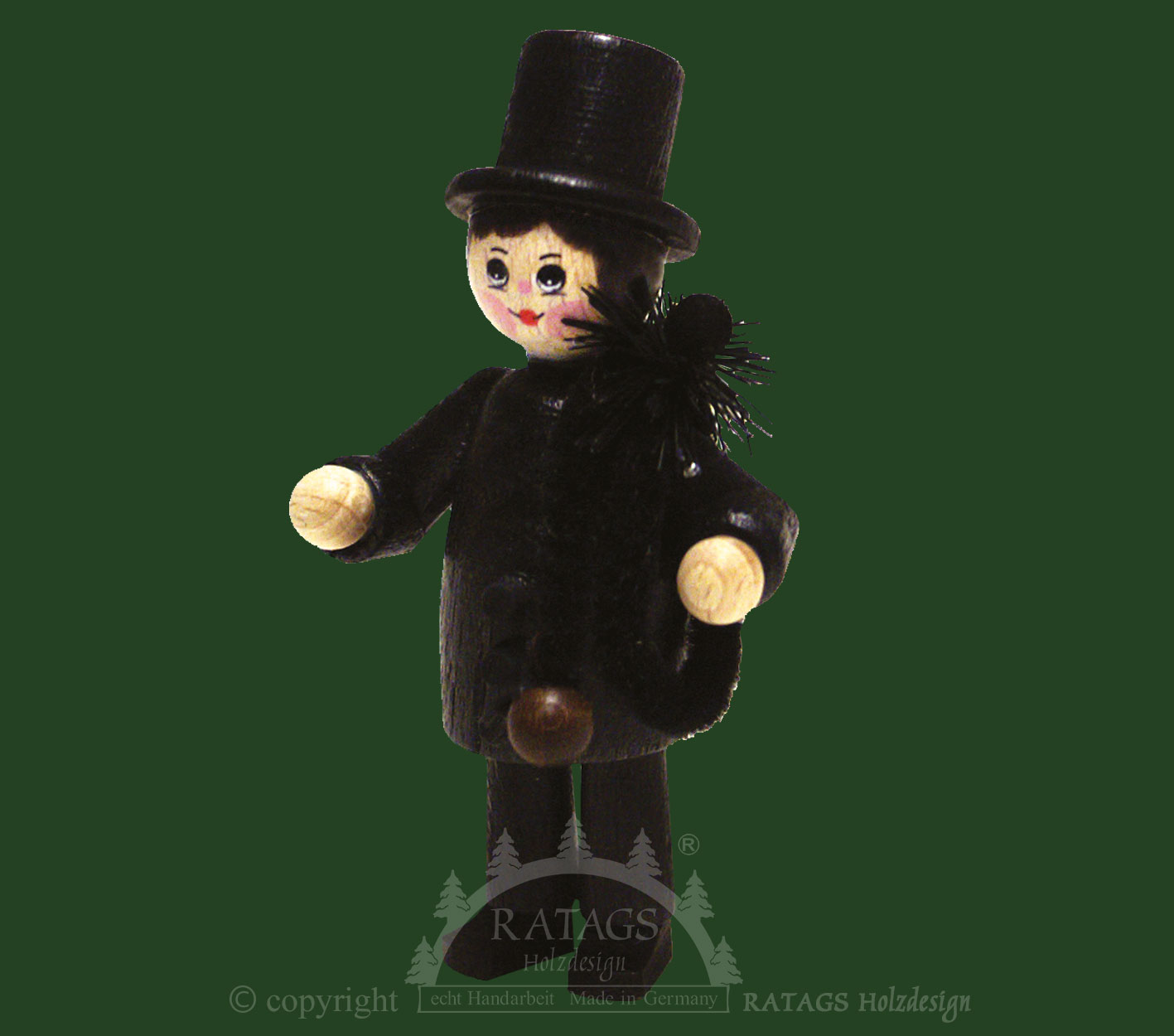 Figurka, kominík, talisman pro štěstí,