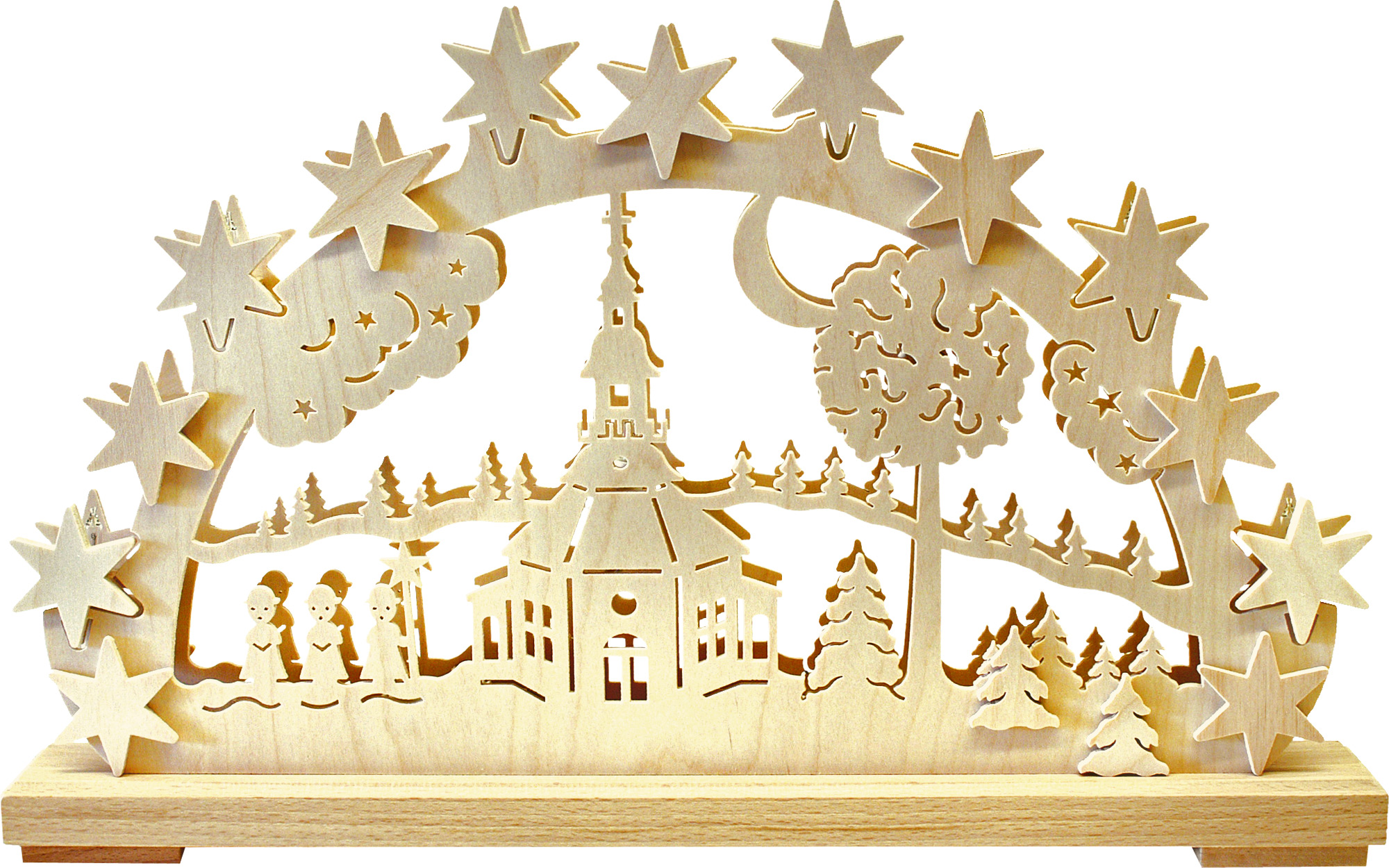 Small candle arch, Seiffen church