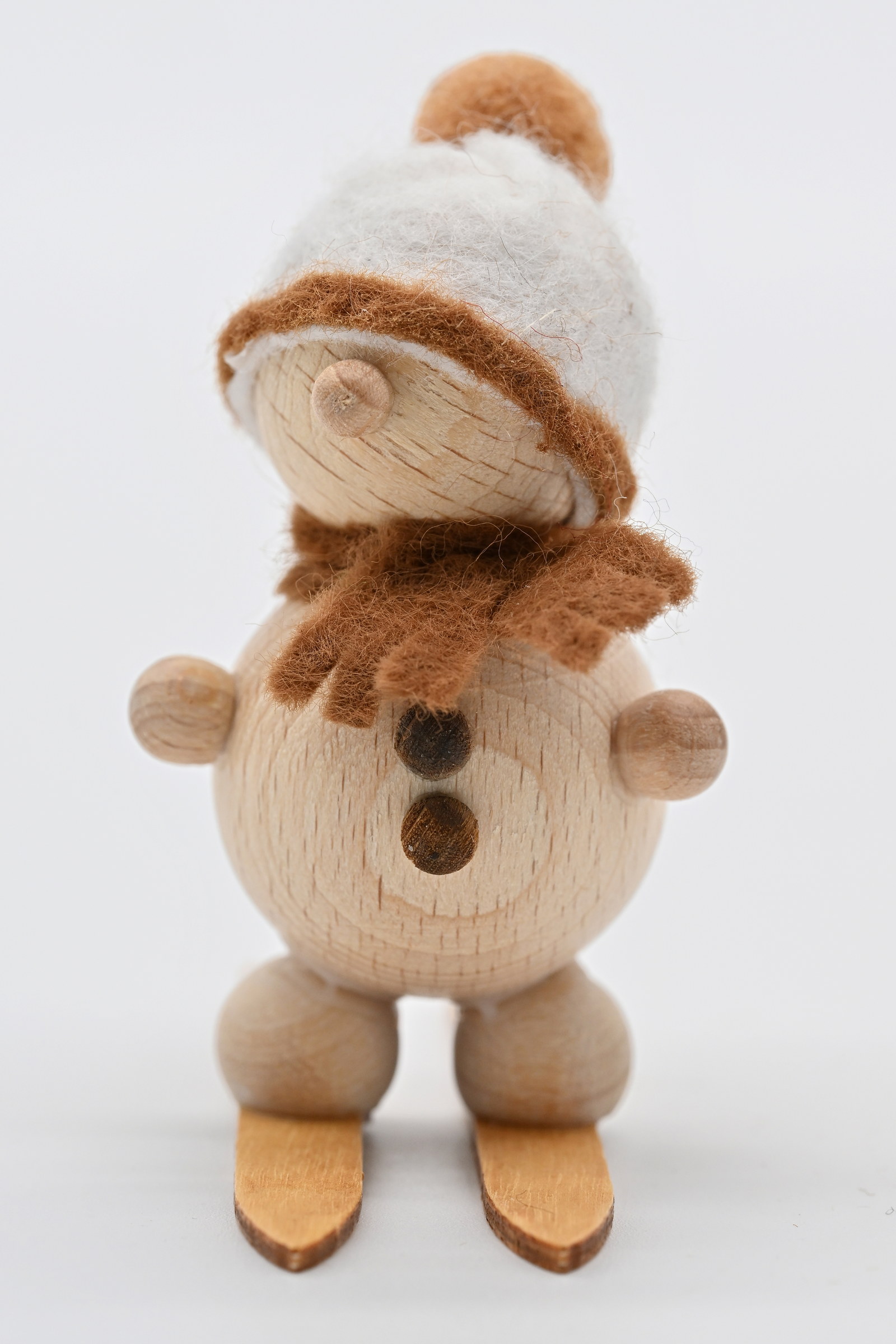 Schneemann auf Ski 6 cm