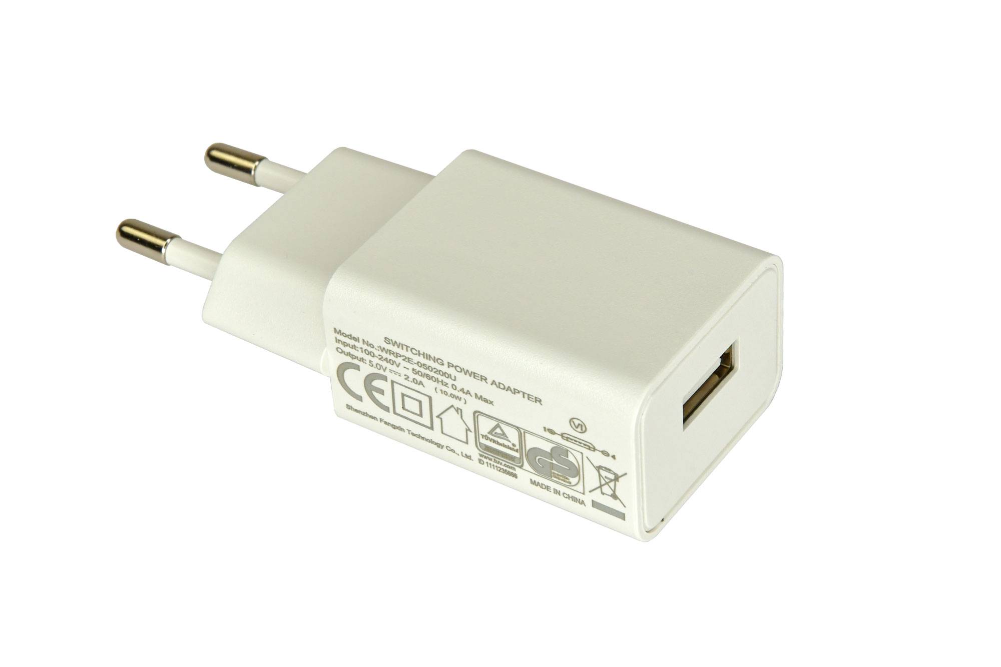 USB hálózati adapter, EU 2A