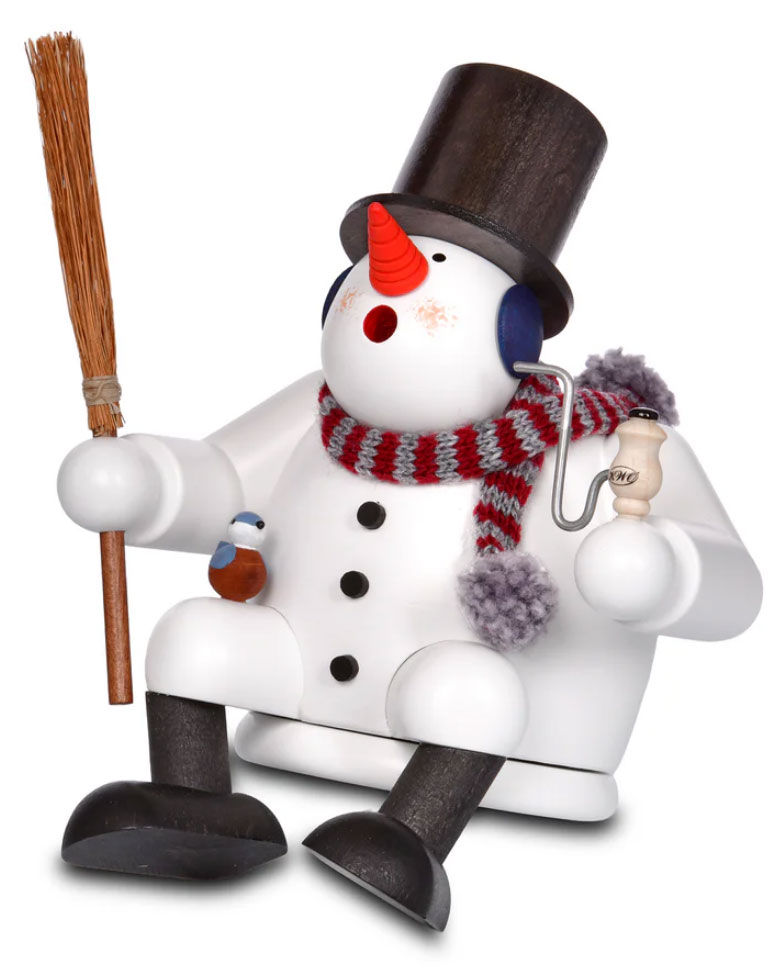 Räuchermann Schneemann KH