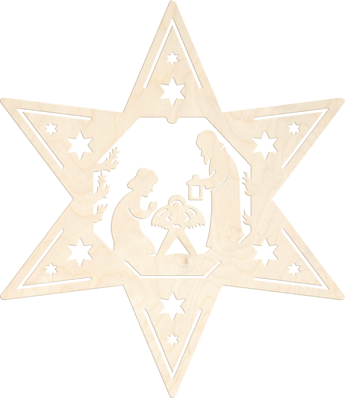 Window picture, star with birth