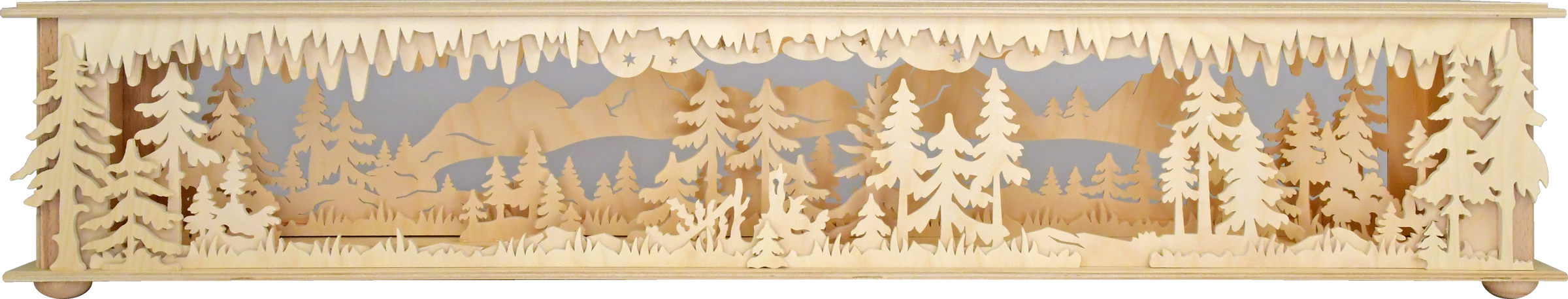 Luminária grande, para o paraíso dos bonecos de neve, sem acessórios