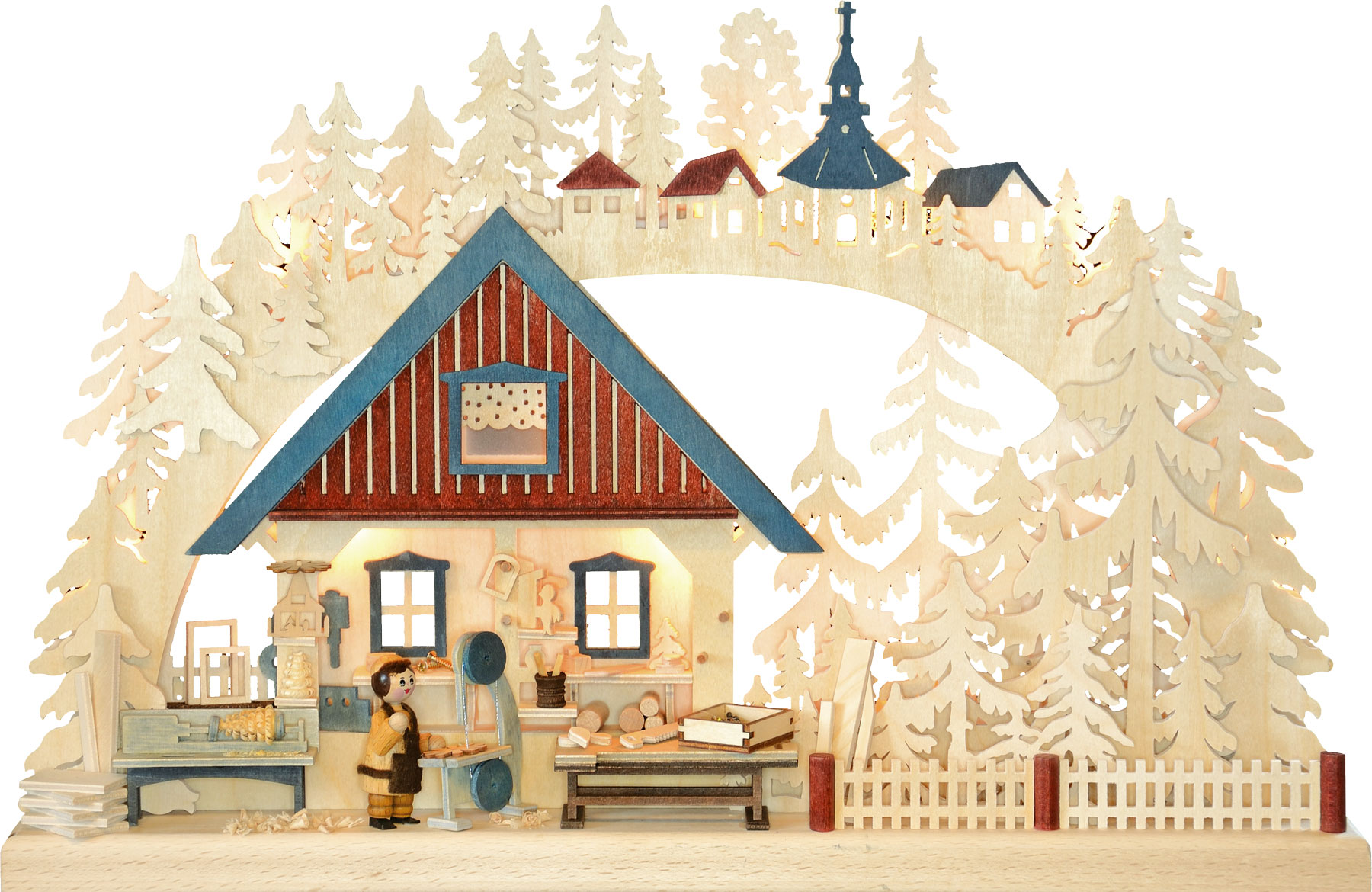 3D-Schwibbogen kl., Hobbywerkstatt 3D-Schwibbogen kl., Hobbywerkstatt