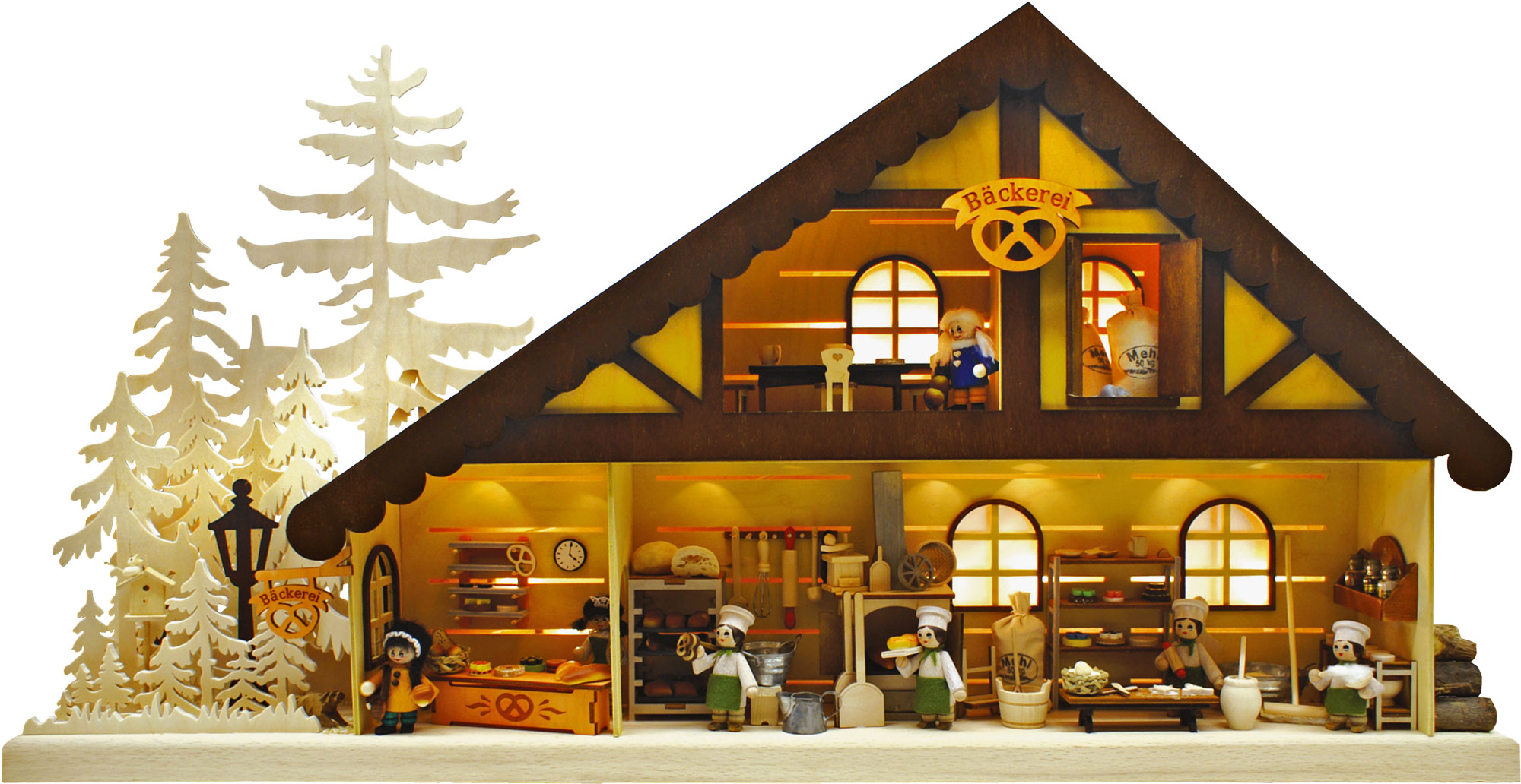 Lichterhaus, gr., Backstube