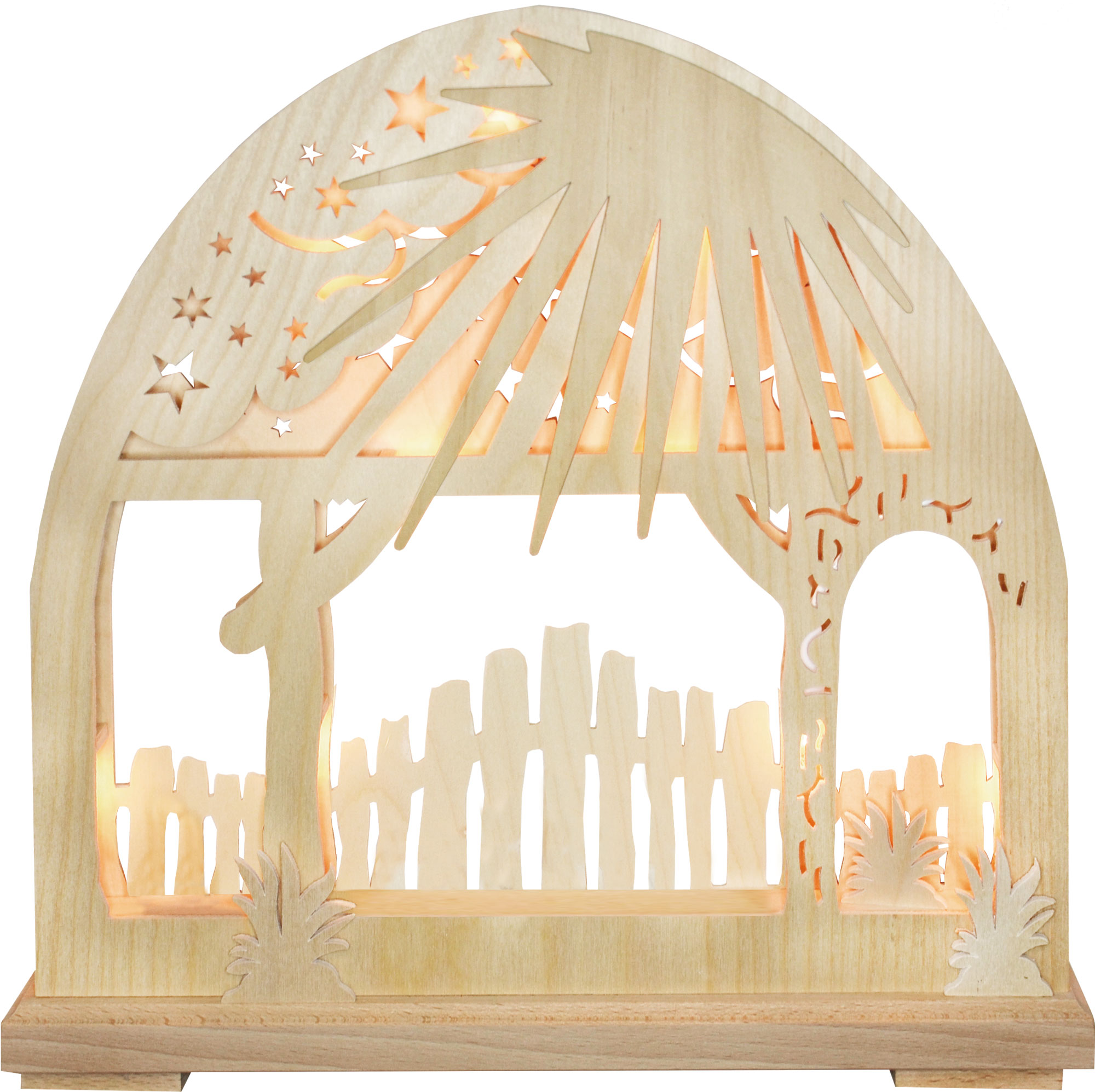 Arc lumineux à bricoler, petit, crèche