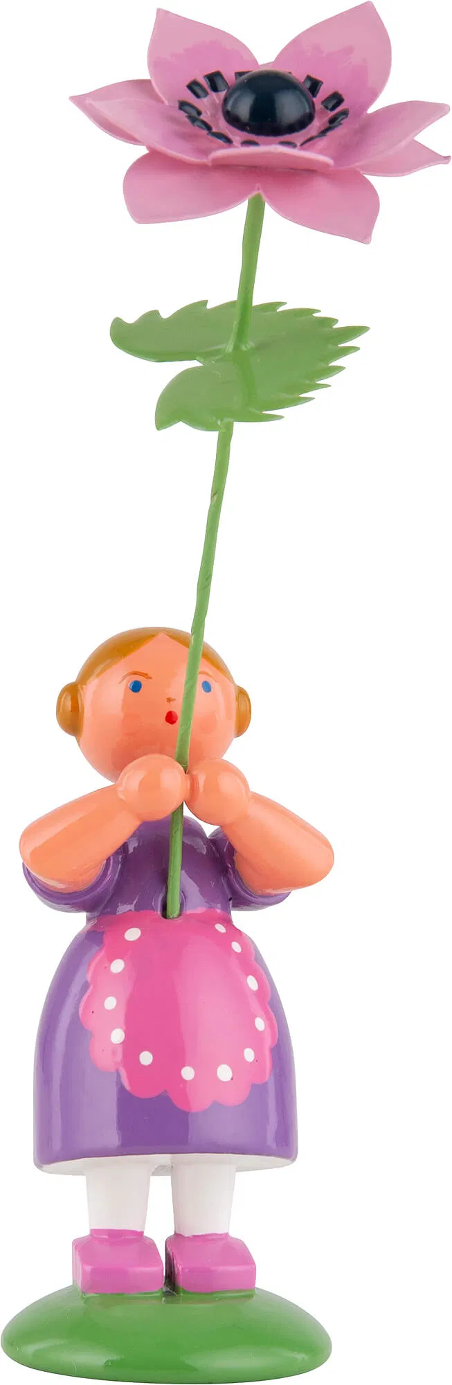 Jente med  anemone