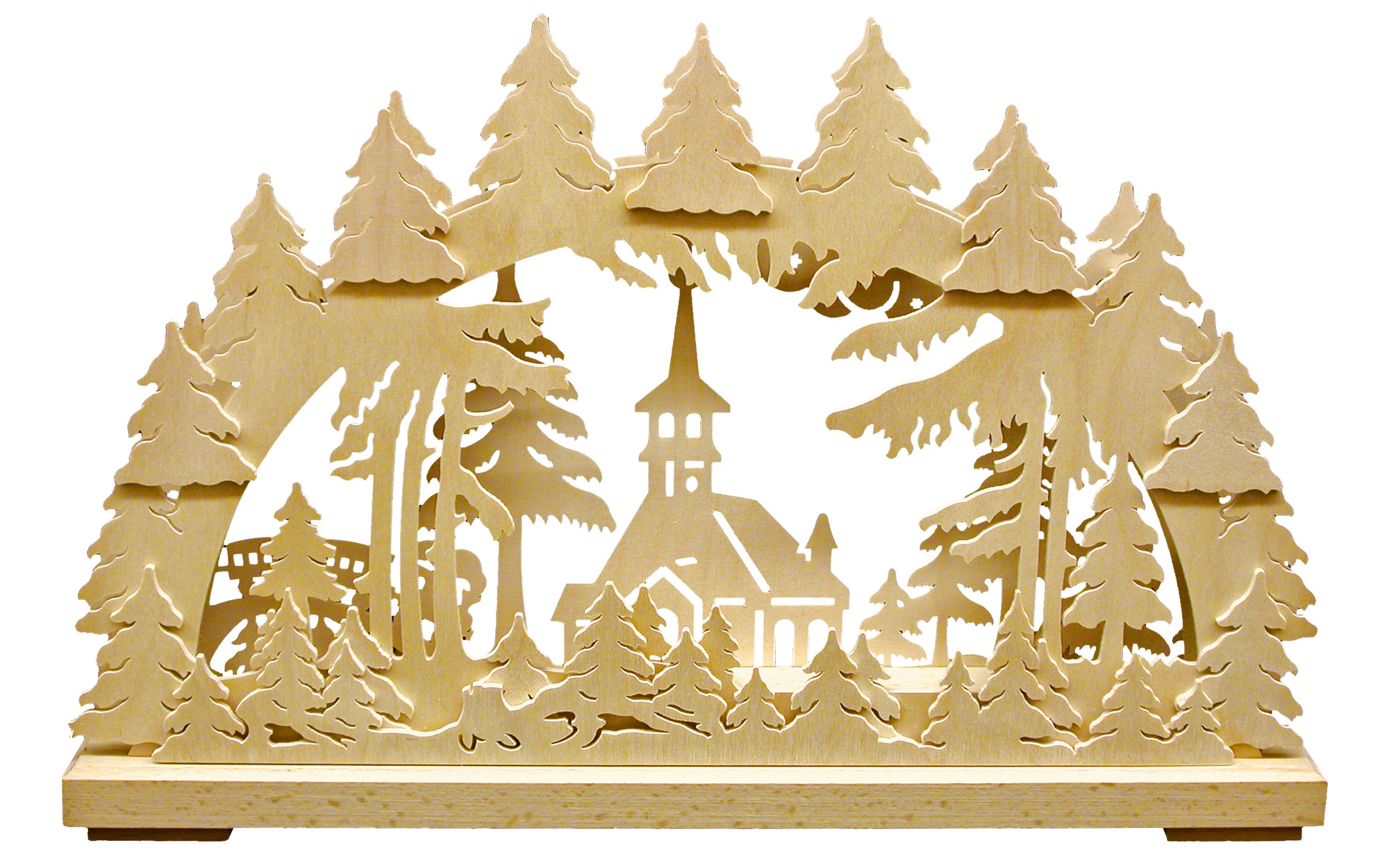 Schwibbogen klein, Kirchlein Schwibbogen klein, Kirchlein