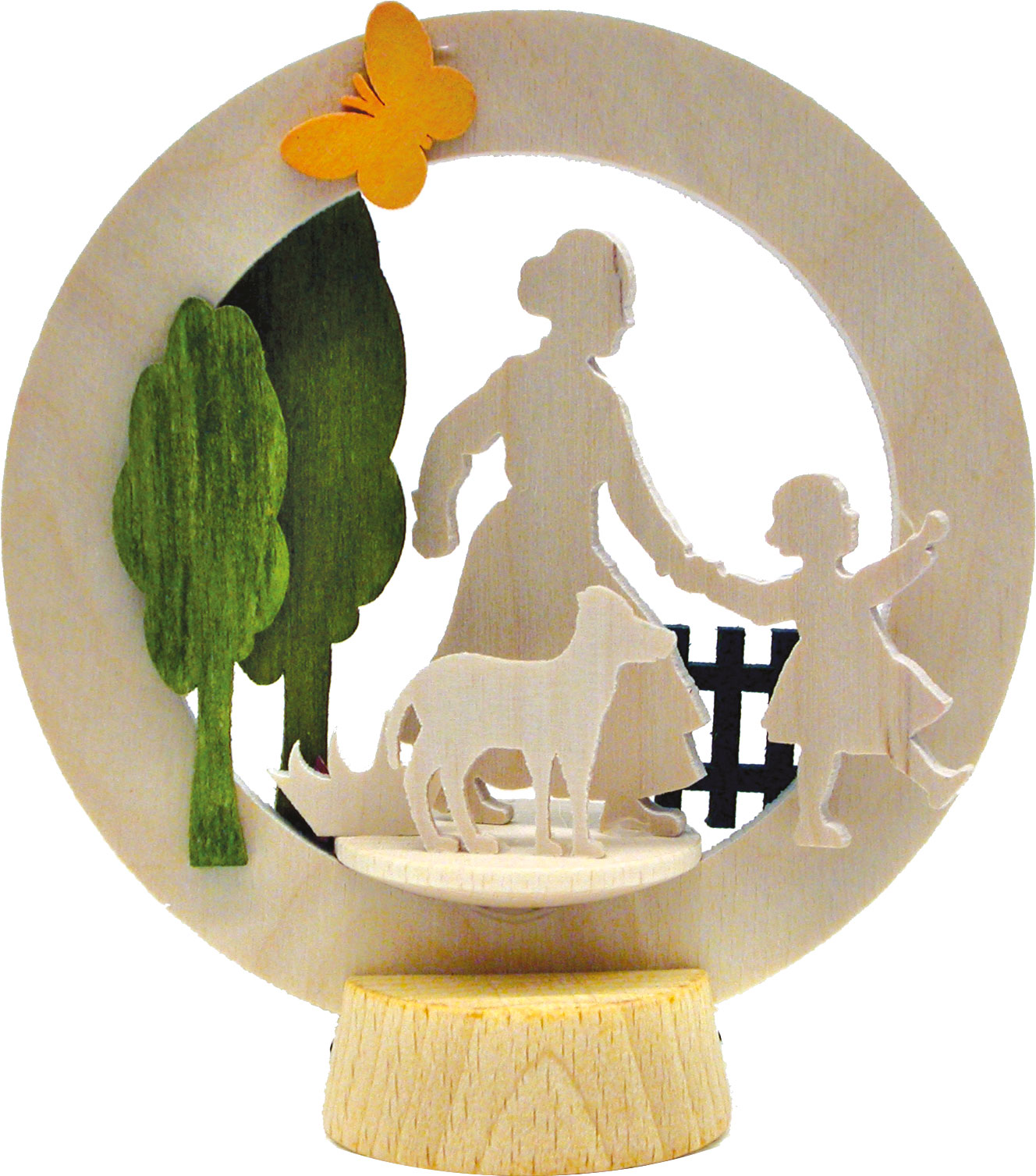 Base ring for crafting, mother with child