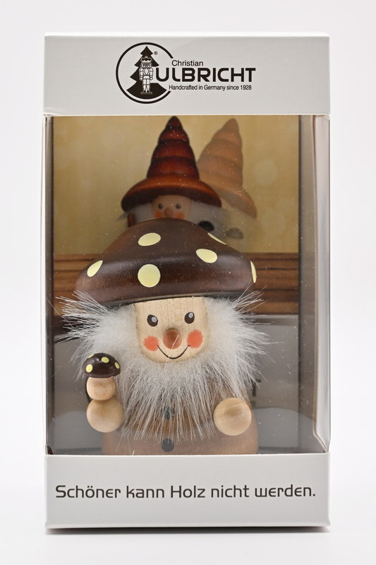 WM キノコ男 ナチュラル、高さ 7.8 cm