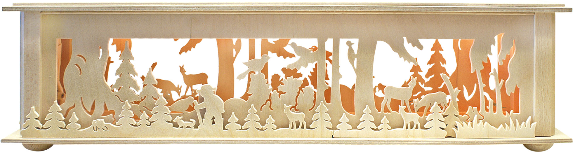 Small room light, animals in the forest