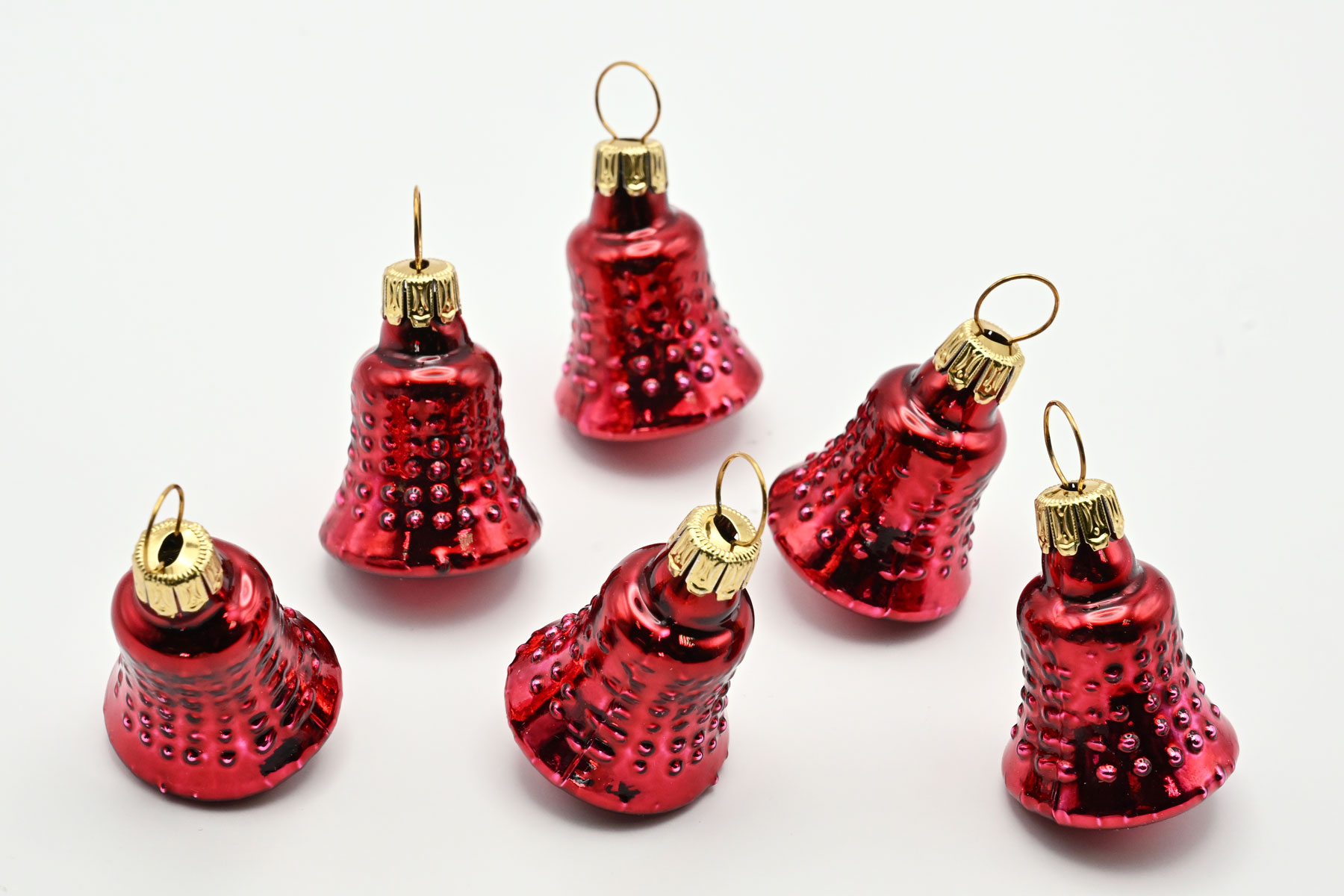 12 replacement bells for D9990-68-72-R dark red bells