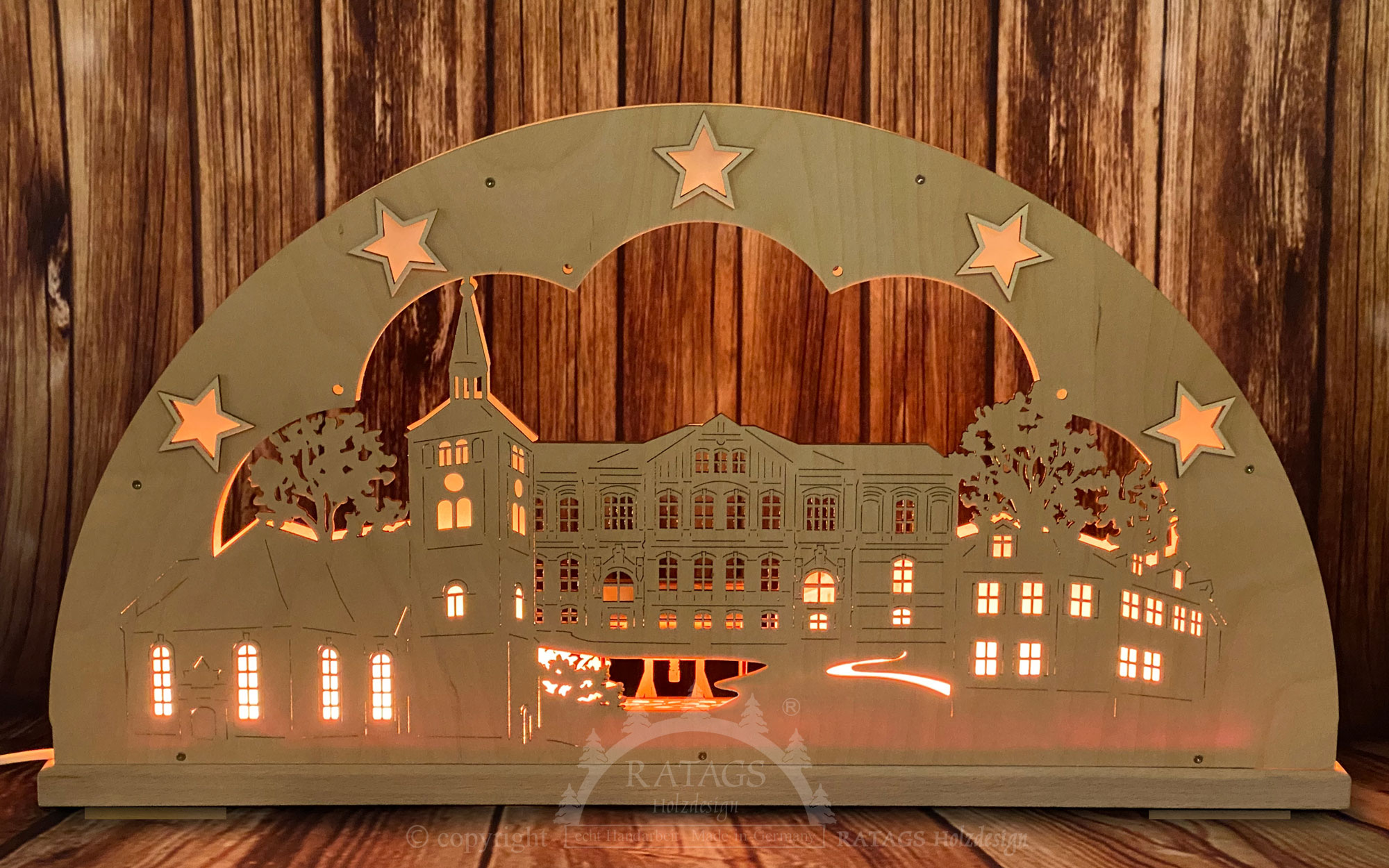 3D-Schwibbogen gr., Schloss Jessen