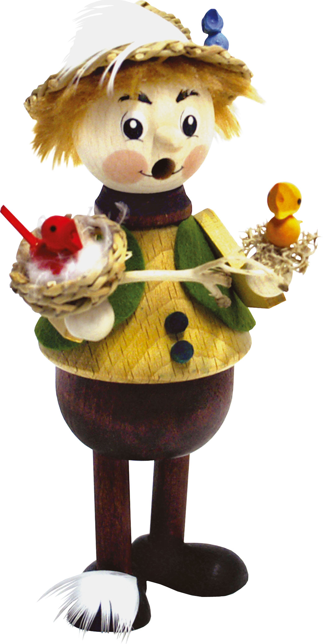 Räuchermännchen, Vogelhändler