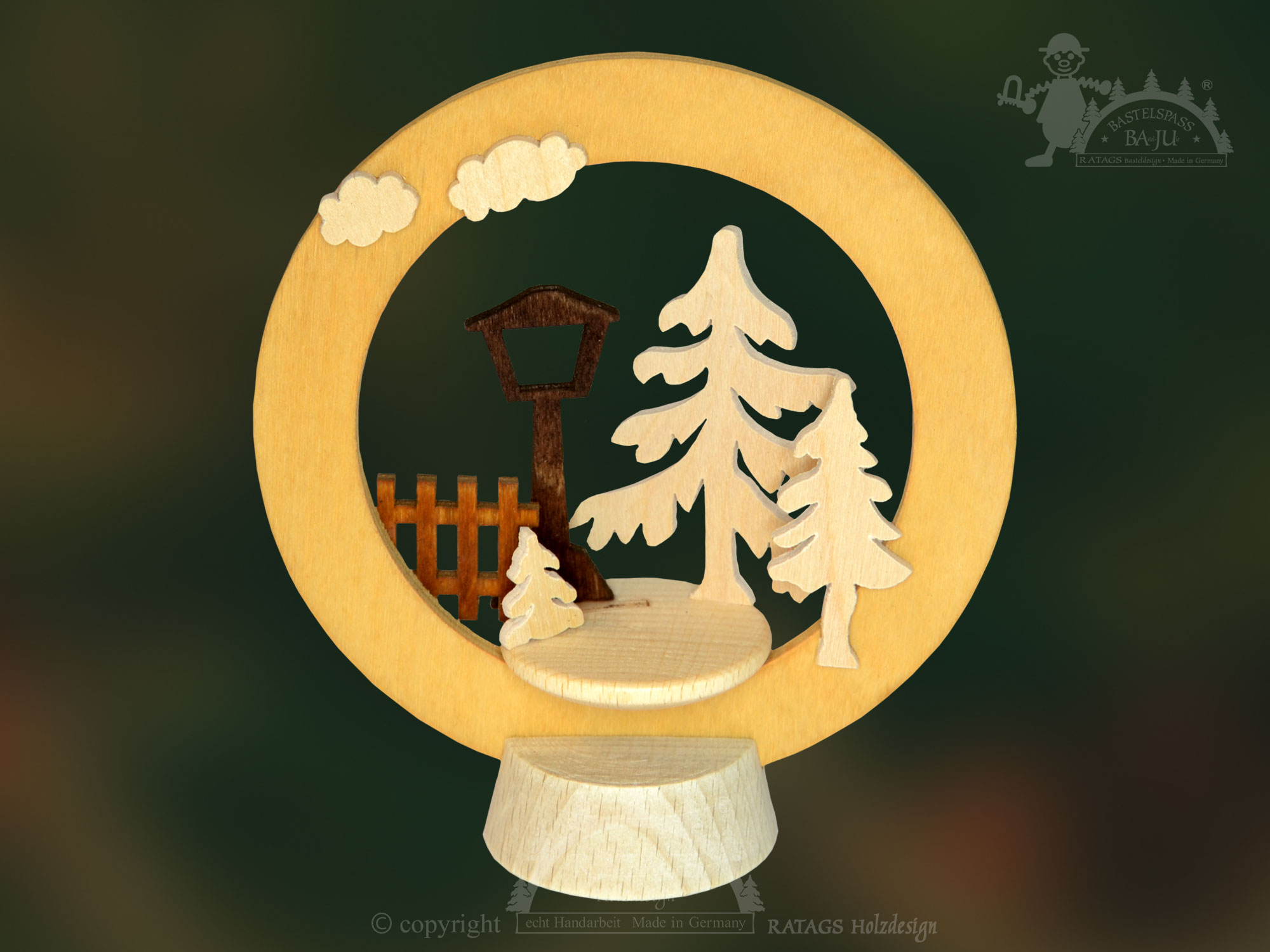 Base ring for crafting, lantern light