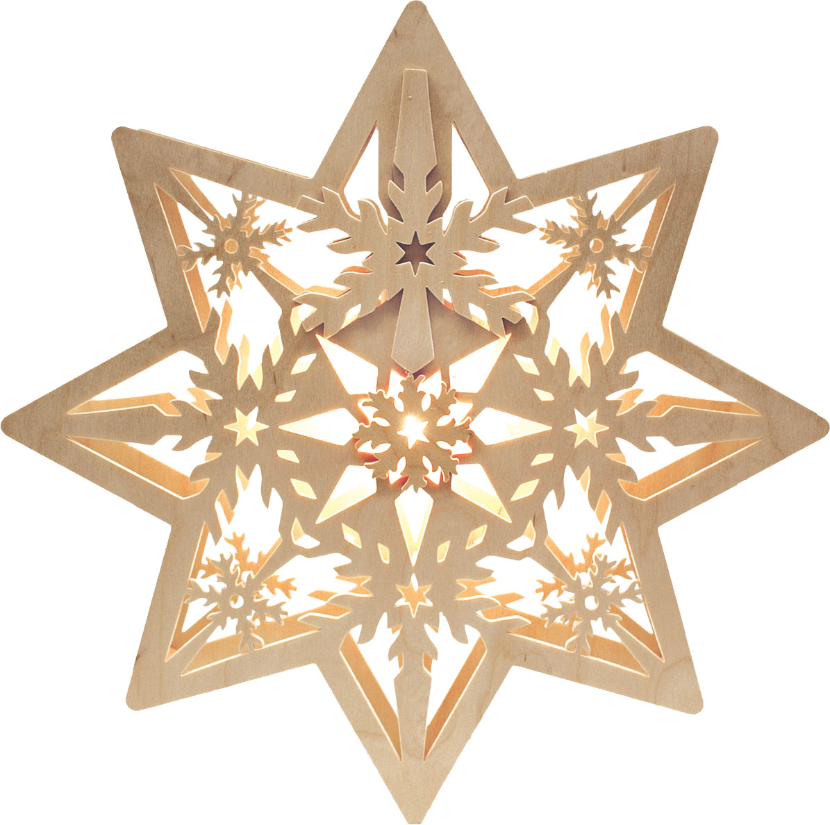 Fensterbild, beleuchtet, Stern, Kristall Fensterbild, beleuchtet, Stern, Kristall