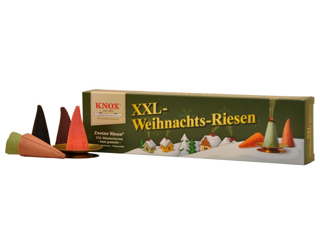 KNOX XXL Christmas giants 5 cones + 1 glow plate