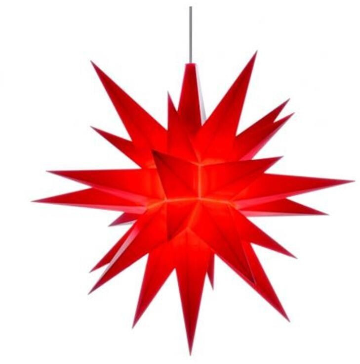 Herrnhut craft set 13 cm, red Herrnhut star, plastic